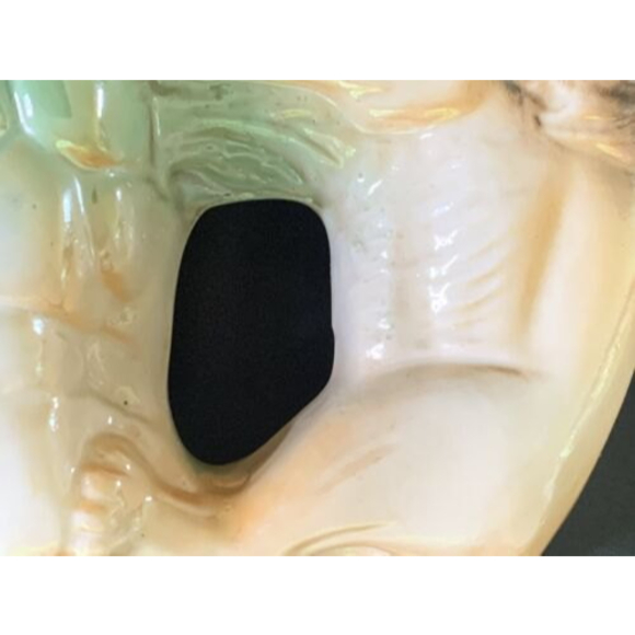 Vintage Proud Lion Figure Statue Lusterware Brazil - Picture 12 of 12